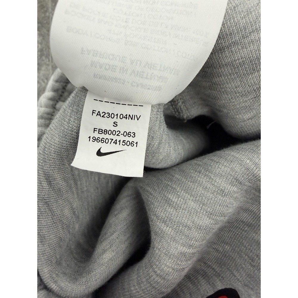Nike Tech Fleece Jogger Pants Mens Small Gray Zip Pocket Swoosh Slim FB8002-063 - Picture 6 of 7